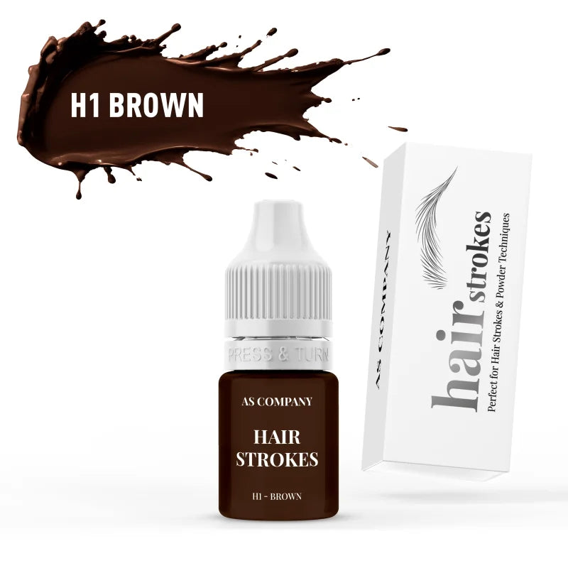AS Company Hair Strokes H1 Brown Pigmentas 6ml
