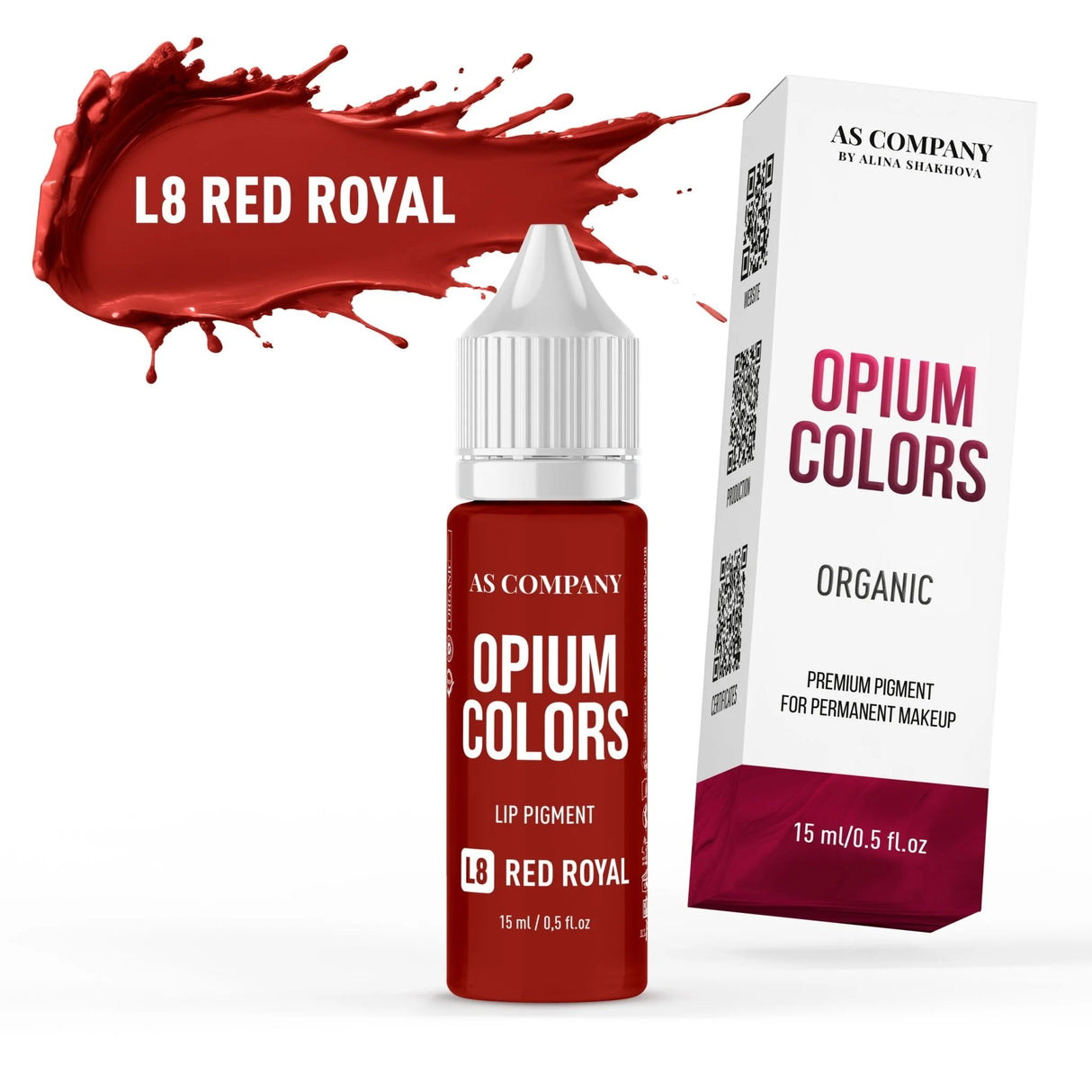 AS COMPANY L8-Red Royal (OPIUM COLORS) 6/15ml - BVShop