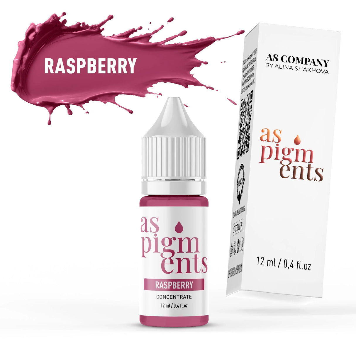 AS COMPANY Raspberry/Concentrate (AS Pigments) 6/12ml - BVShop
