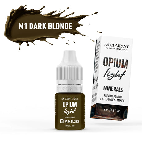 AS COMPANY Mineral Eyebrow Set (Opium Light) 6pcs/6ml - BVShop