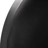 Barber chair Gabbiano Niccolo Black buttonless - BVShop