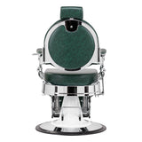 Barber chair Gabbiano President green Chrom - BVShop
