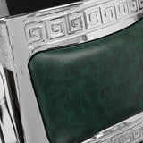 Barber chair Gabbiano President green Chrom - BVShop