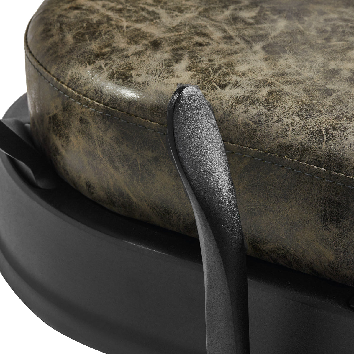 Barber chair President Old Leather Green - BVShop