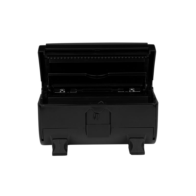 Black barber alu foil dispenser - BVShop