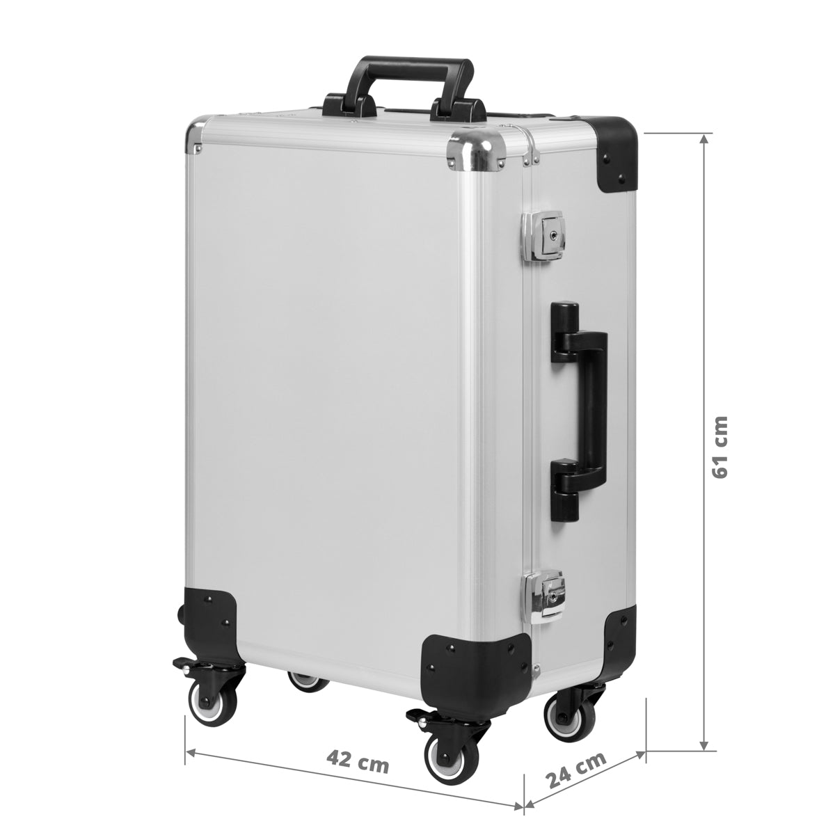 CASE PORTABLE STAND T-27 SILVER - BVShop
