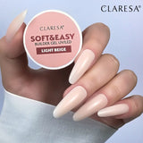 Claresa builder gel Soft&Easy gel light beige 12g - BVShop