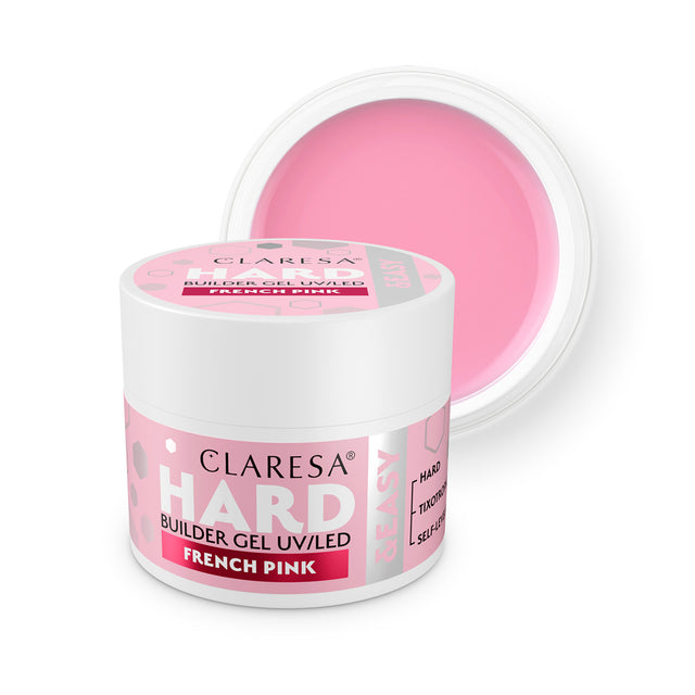 CLARESA HARD&EASY BUILDER GEL FRENCH PINK 45g - BVShop
