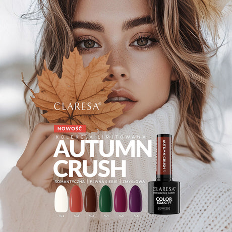 CLARESA HYBRID NAIL POLISH AUTUMN CRUSH 3 5G - BVShop