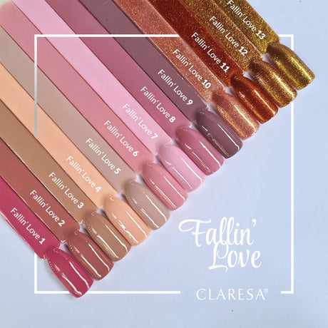 CLARESA Hybrid nail polish FALLIN "LOVE 1 - BVShop