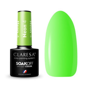 CLARESA Hybrid nail polish NEON 4 -5g - BVShop