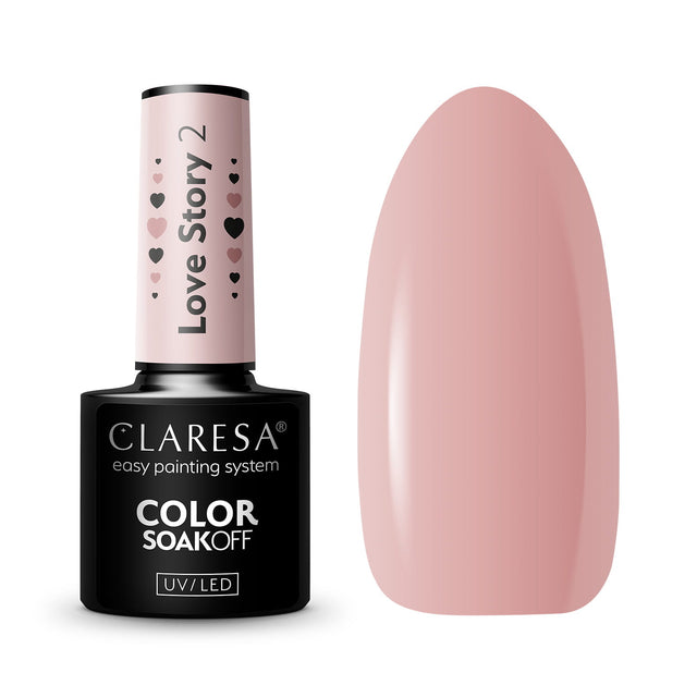 CLARESA Hybrid Polish LOVE STORY 2 - 5g - BVShop
