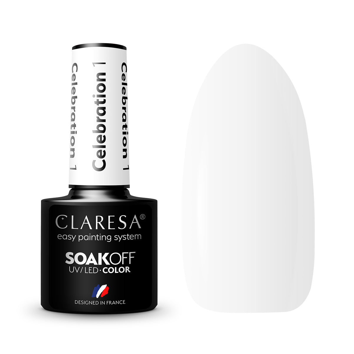 CLARESA Hybrid varnish CELEBRATION 1 -5g - BVShop