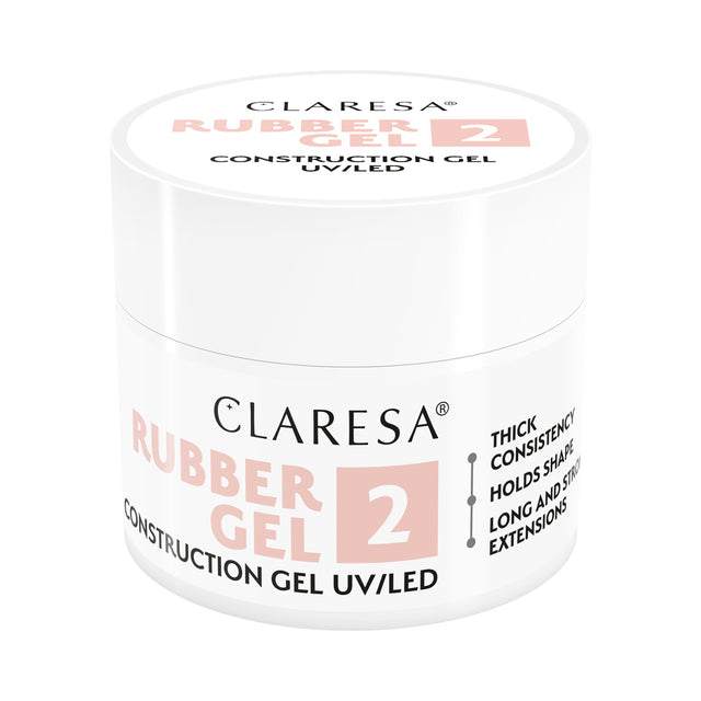 Claresa Rubber building gel 2 45g - BVShop