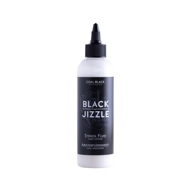Coal Black Black Jizzle Stencil Fluid 200ml - BVShop