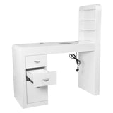 Cosmetic desk 310 white left - BVShop