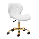 Cosmetic stool QS-06G white - BVShop