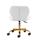 Cosmetic stool QS-06G white - BVShop