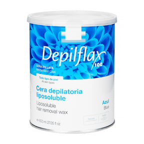 Depilflax depilatory wax can 800ml azulene - BVShop