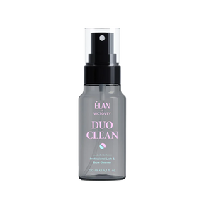 ELAN DuoClean lash and brow cleanser 120 ml bottle