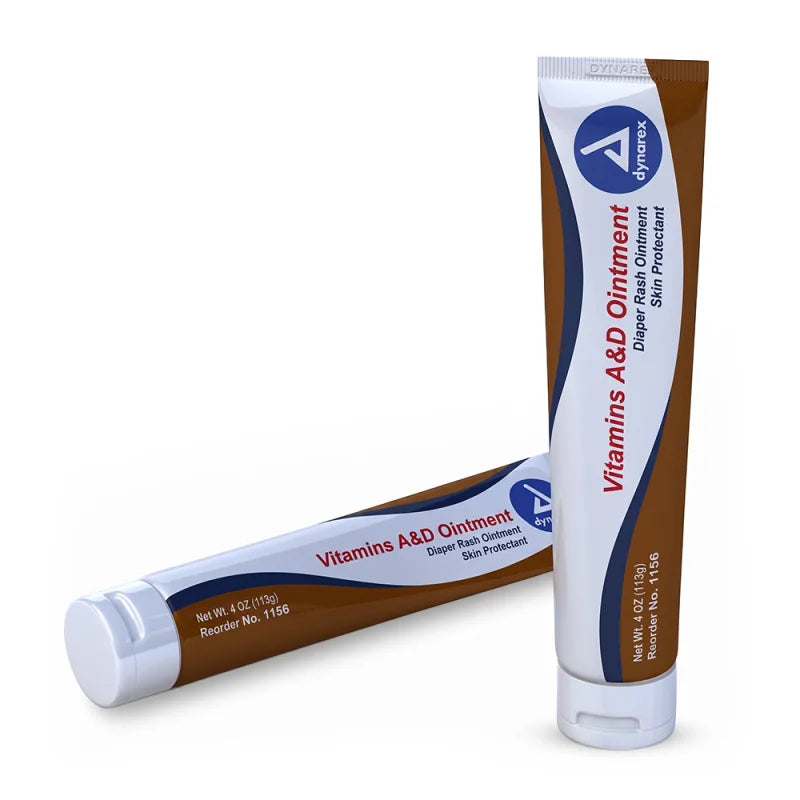 Dynarex Vitamins A&D Ointment 113g tube for tattoo aftercare
