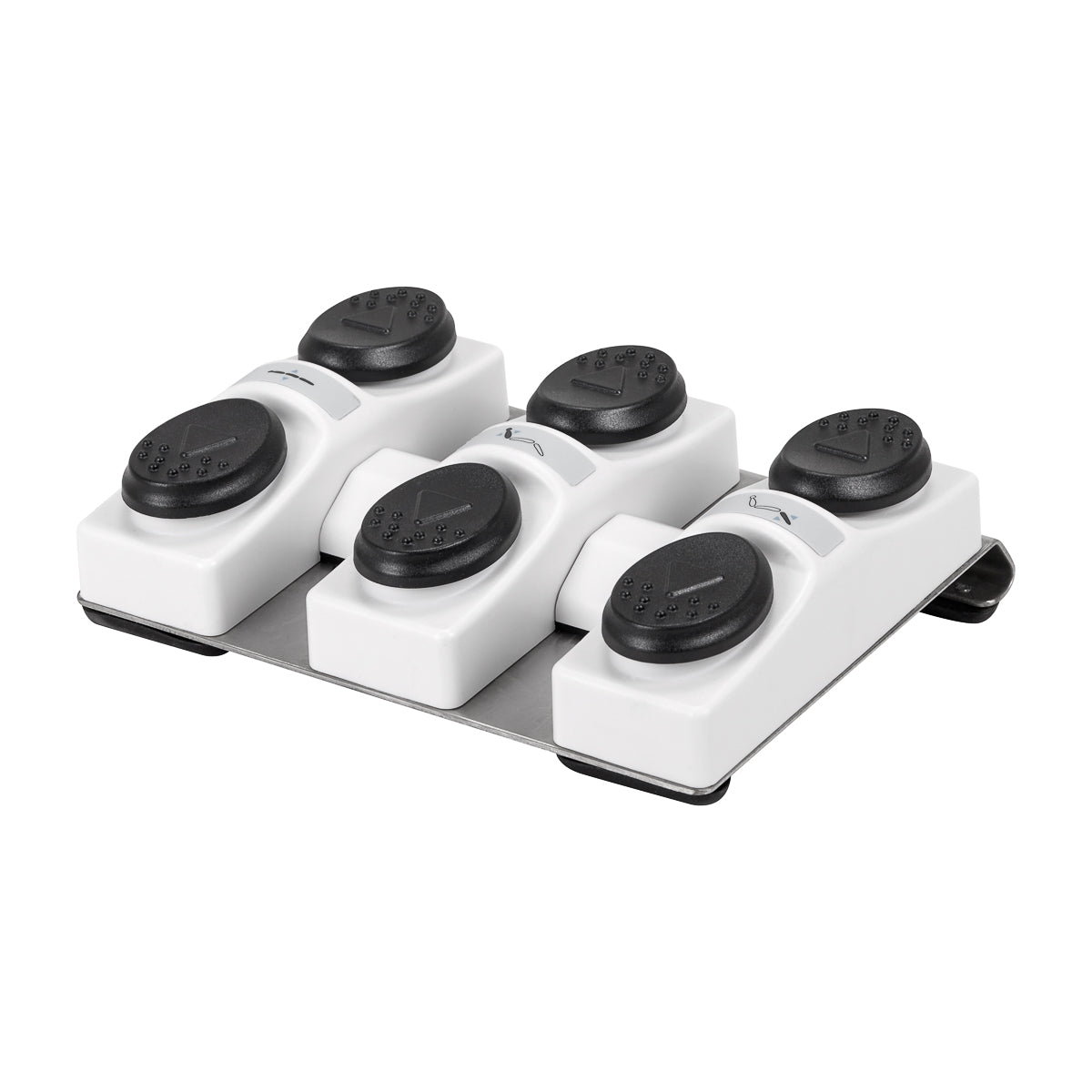 Electric cosmetic chair Azzurro 803D 3-motors grey - BVShop