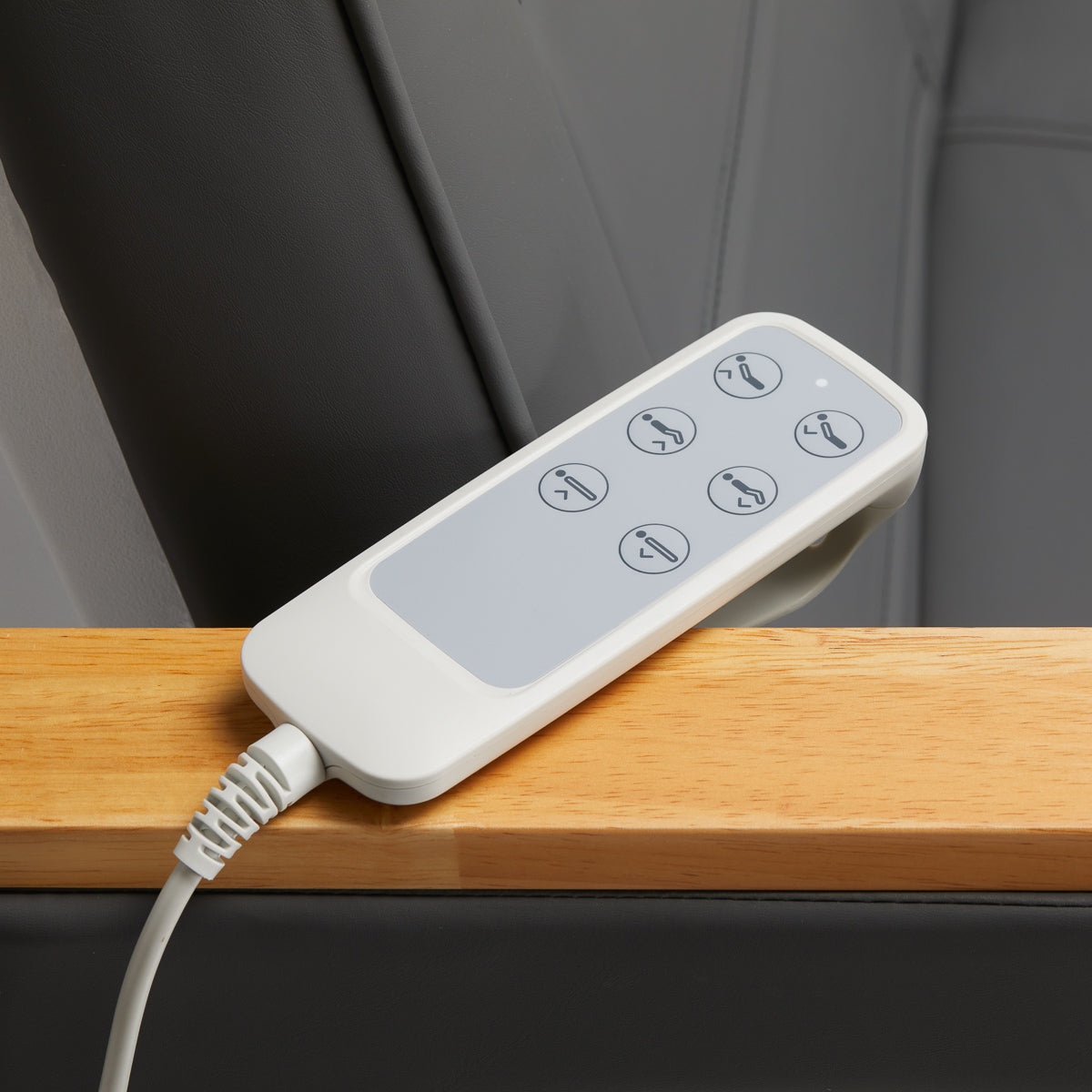 Electric cosmetic chair SILLON Lux 273b 3 actuators gray - BVShop