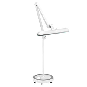 Elegant 801-s LED workshop lamp with a standard white tripod - BVShop