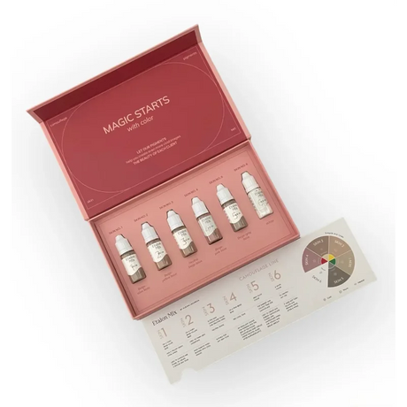Etalon Mix kamufliažo odos pigmentų rinkinys 6x5ml