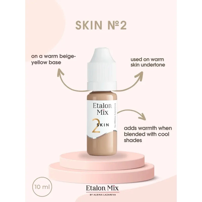 Etalon Mix kamufliažo odos pigmentų rinkinys 6x5ml