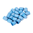 Exo blue med abrasive cap 10mm /220 20pcs Hard Cap - BVShop