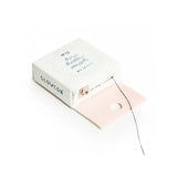 Eyebrow Marking Dyeing Thread 15m Black/White - BVShop