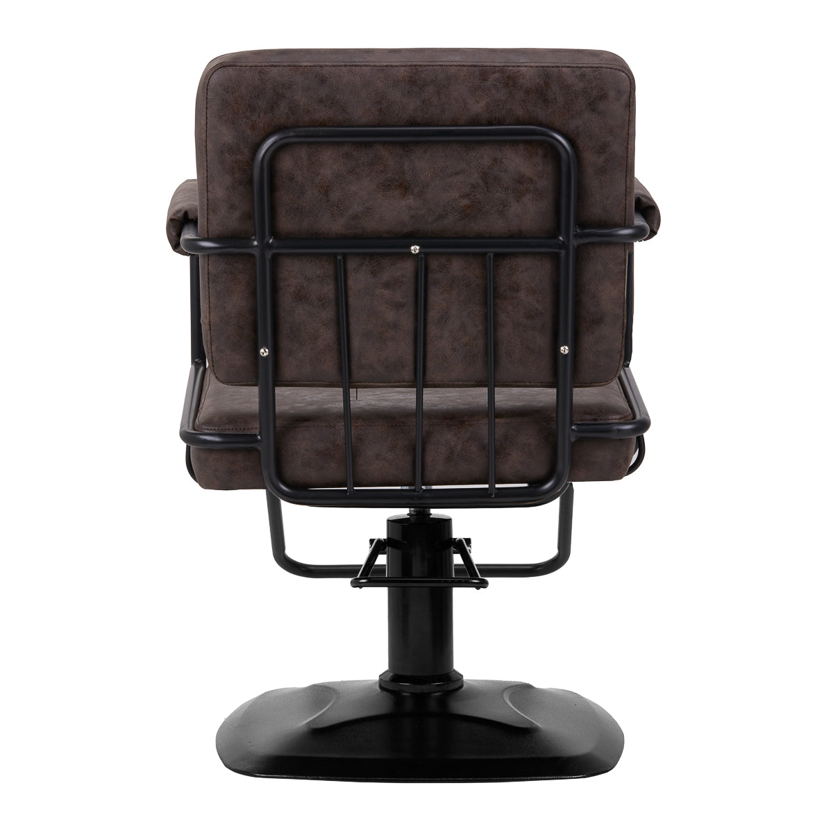 Gabbiano hairdressing chair Katania Loft Old Leather dark brown - BVShop