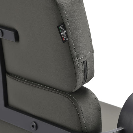 Gabbiano hairdressing chair Porto gray gray - BVShop