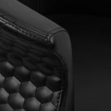 Gabbiano hairdressing chair Wersal gold black - BVShop