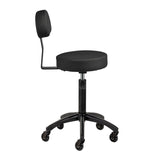 Gabbiano hairdressing stool D026 black - BVShop