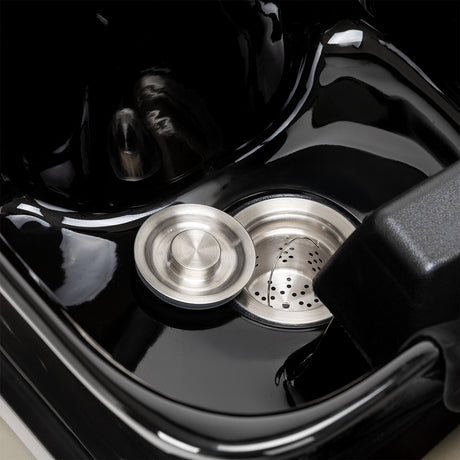 Gabbiano hairdressing wash unit Elda Black - BVShop