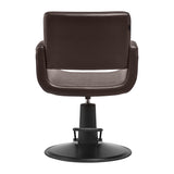 Gabbiano Mataro hairdressing chair brown - BVShop