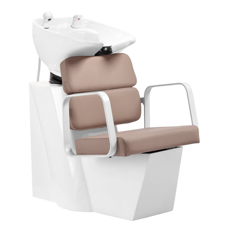 Gabbiano Porto hair wash unit white beige - BVShop