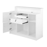 Gabbiano Reception Desk G26W White - BVShop