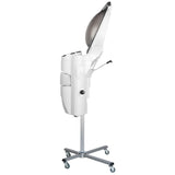 Gabbiano white standing hairdressing sauna with active ozone - BVShop