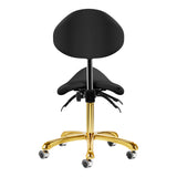 Giovanni cosmetic stool 1004 gold black - BVShop
