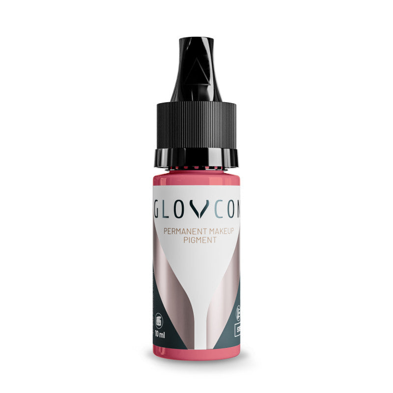GLOVCON PMU Pink Ink coral pink lip pigment with hybrid formula