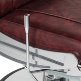 Hair System barber chair BM88066 burgundy - BVShop