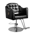 Hair system hairdressing chair 0-90 black - BVShop