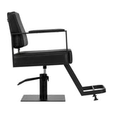 Hairdressing chair Gabbiano Modena Black - BVShop