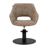 Hairdressing chair Gabbiano Morena old Brown - BVShop