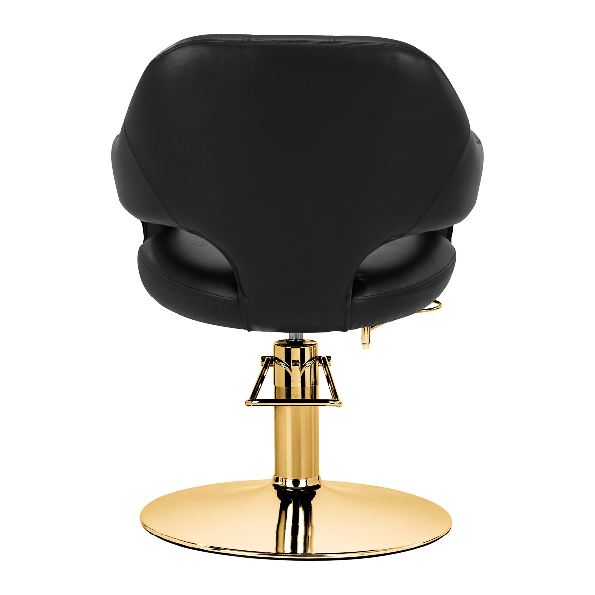 Hairdressing chair Gabbiano Parma Gold Black - BVShop