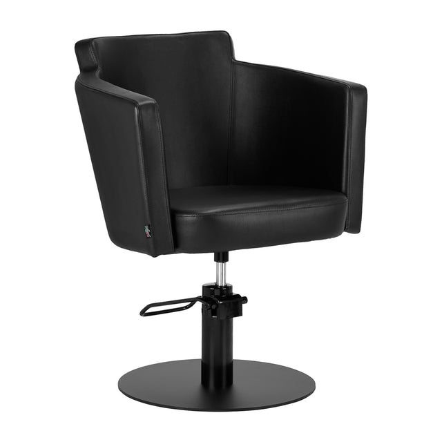 Hairdressing chair Gabbiano Roma Black - BVShop