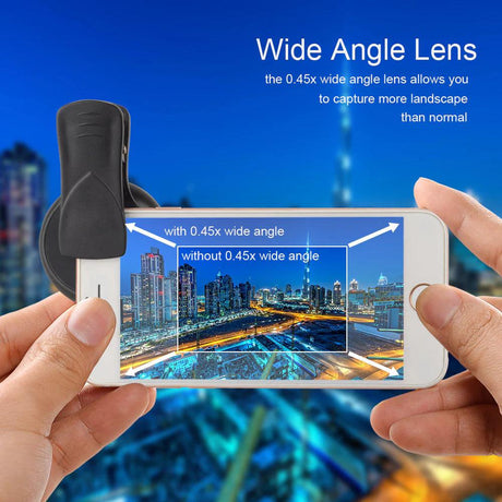 Mobile Phone Wide Angle And Macro Camera Lens - BVShop